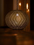 Handcrafted Moroccan Black Pendant Light - Brass Lampshade for Authentic Home Decor (PL 1036)